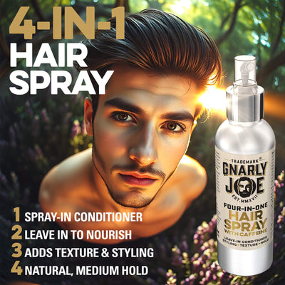 4-In-1 Leave-In Hair Conditioner & Styling Spray: Conditions, Adds Texture, & Hold